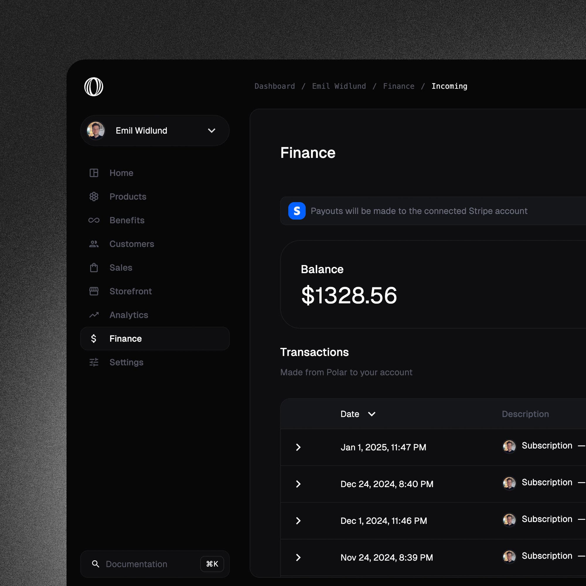 Oppulence as Merchant of Record